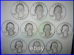 1965-1998 P&d, S- Washington Quarters- Complete Uncirculated Set-93 -coins