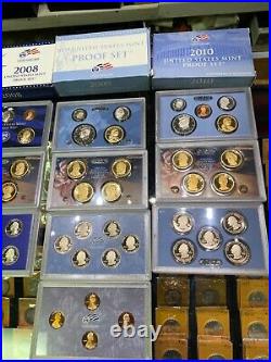 1968 2010 Proof Set U. S. Mint 42 Proof Sets San Francisco coins ogp COA complete