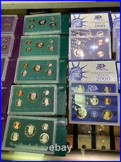 1968 2010 Proof Set U. S. Mint 42 Proof Sets San Francisco coins ogp COA complete