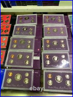 1968 2010 Proof Set U. S. Mint 42 Proof Sets San Francisco coins ogp COA complete