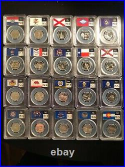 1968-2015 Complete Quarter Set (131 Coins) PCGS PR69DCAM/Silver