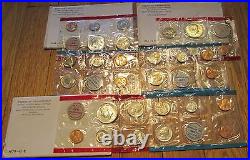 1968 to 1981 US Mint Mint Sets 14 sets P & D Uncirculated COA starter set