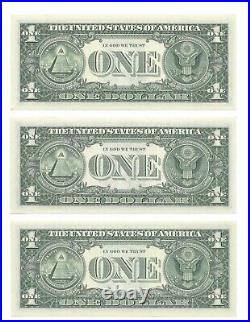 1969C $1 STAR? Complete District Set. 9 Crisp & Uncirculated Banknotes