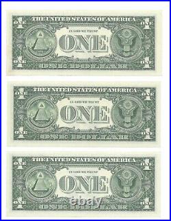 1969C $1 STAR? Complete District Set. 9 Crisp & Uncirculated Banknotes