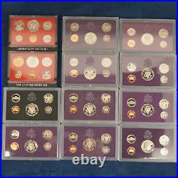 1969-1992 US Mint Complete Proof Set Run Free Shipping USA