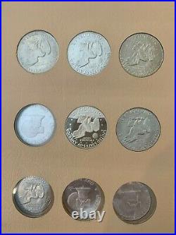 1971 1978 Complete 32 Coin Set Of Eisenhower Dollars In A Dansco Album