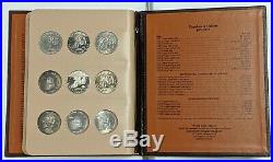 1971-1978 Complete Eisenhower Dollar Set BU/PR Including Silver in Dansco Album