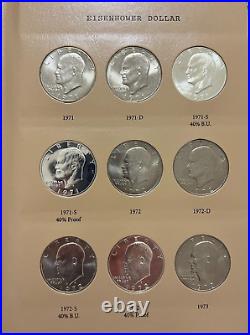 1971-1978 Complete Eisenhower Dollar Set (Including Proofs!)