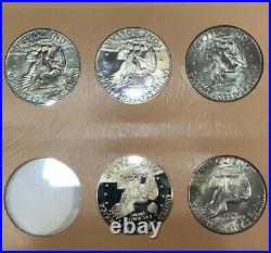 1971-1978 Complete Gem BU Eisenhower Dollar Set