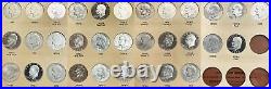 1971 1978 Complete Us Eisenhower Dollar 32 Coin Uncirculated Dansco Album Set