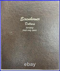 1971 1978 Complete Us Eisenhower Dollar 32 Coin Uncirculated Dansco Album Set