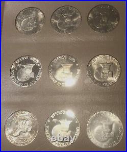 1971-1978 Eisenhower Complete set (32) Coins in Dansco Book Includes Proofs