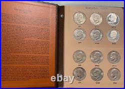 1971-1978 Eisenhower Dollar Complete Set 21 Coins with Proofs Dansco Album