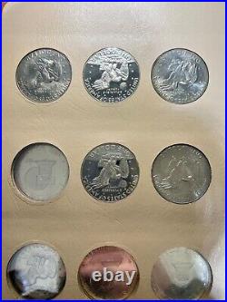 1971-1978 Eisenhower Dollar Complete Set 32 Coins With Proofs In Dansco Album