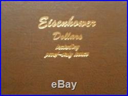 1971-1978 P/d/s (10) Silver Complete Eisenhower 32 Coin Set In New Dansco