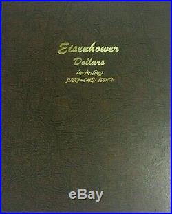 1971-1978 P/d/s Eisenhower Dollar Complete Set 32 Bucoins In Dansco F/shipping