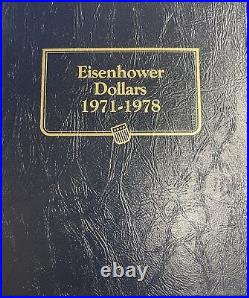 1971-1978 complete eisenhower dollar set