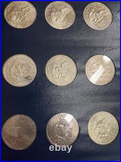 1971-1978 complete eisenhower dollar set