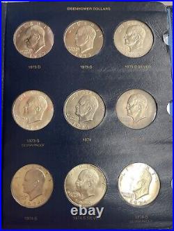 1971-1978 complete eisenhower dollar set