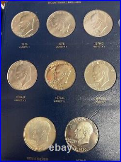 1971-1978 complete eisenhower dollar set