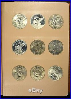 1971 Thru 1978 Complete Eisenhower Dollar Set Uncirculated and Proof 32 Coins