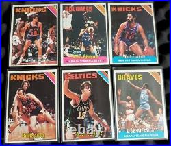 1975-76 Topps Basketball 2/3 Complete Set (225) Ex-Near Mint+ Uncirculated PSA