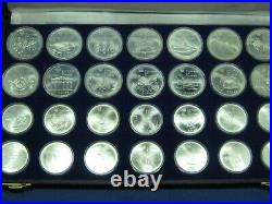 1976 Canada Olympic Complete Set 14 x $5 14 x $10 Sterling Silver Coins