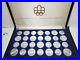 1976 Montreal Olympic Complete Set of 28 Silver Coins