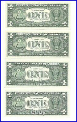 1977 $1 Complete District Star? Set, 12 Crisp & Uncirculated Banknotes
