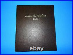 1979-1981 Pds Proof Susan B Anthony Dollar Complete Set Dansco