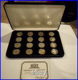 1979-1999 PDS with Proofs Susan B Anthony COMPLETE 16 COIN SET with Display Box/COA
