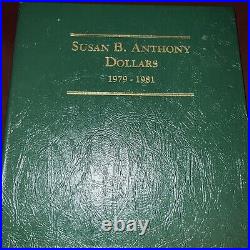 1979-1999 Susan B. Anthony Dollar Complete 18-Coin Set with Littleton Alb. B-23