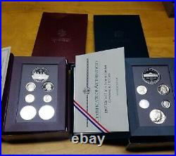 1983-1997 Complete Prestige Proof Set Collection with boxes and all Certificates
