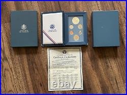 1983-1997 Complete United States Prestige Sets OGP And COA'S 14 Boxes