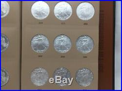 19862018 American Silver Eagle Complete Set In Dansco 33 Coins Uncirculated (e)