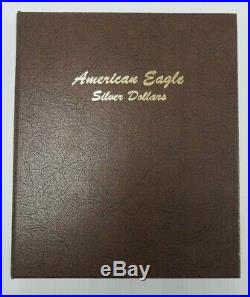 1986-2019 American Silver Eagles 1oz Complete 34 Coin Set In Dansco Album I173