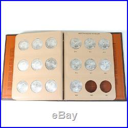 1986-2019 Silver American Eagle Uncirculated Complete Set Dansco Book 34 Coins