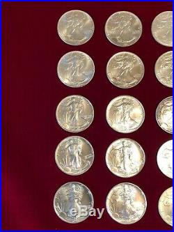 1986 2020 COMPLETE 35 COIN AMERICAN SILVER EAGLE SET AU/BU Free S/H