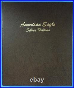 1986 2020 Complete Set of 35 American Silver Eagles in Dansco Album 7181 BU