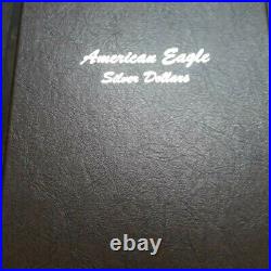 1986 2020 Complete Set of 35 American Silver Eagles in Dansco Album Unc