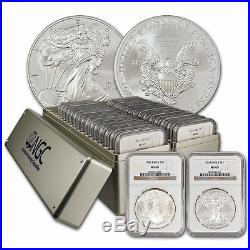 1986-2020 Complete Silver Eagle Set NGC MS69 35-Coins