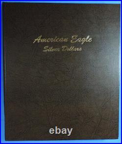 1986 2021 Complete Set of 36 American Silver Eagles in Dansco Album 7181 BU