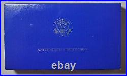 1986 Statue of Liberty 3-Coin Proof Set-Complete Box & COA $5 Gold & $1 Silver
