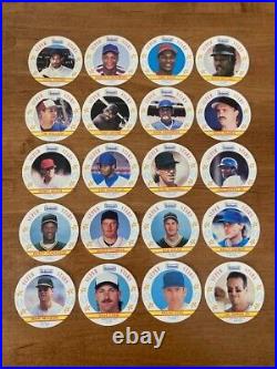 1991 Holsum Baseball Super Stars Complete (Uncirculated) Set Super Rare