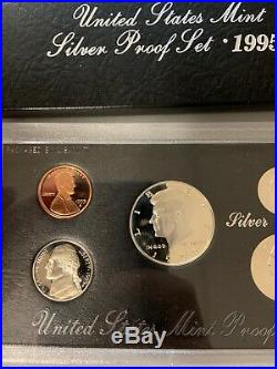 1992 1998 Complete Run Of U. S. Silver Proof Sets