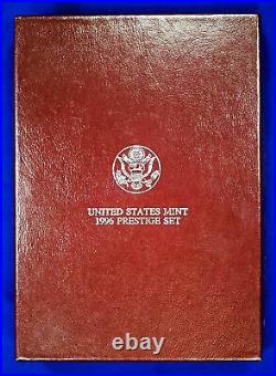 1996 PRESTIGE Proof Set U. S. Mint Complete & Original With Box & COA