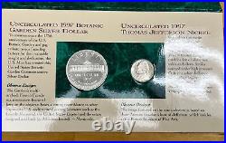 1997 Botanic Garden Coinage and Currency Set Complete OGP