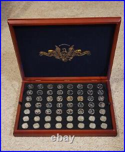 1999-09 State/Territory Clad Proof Quarter Complete Set 56 Coins