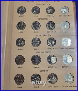 1999-2003 Complete Washington Statehood Quarter Set Including Silver Proofs