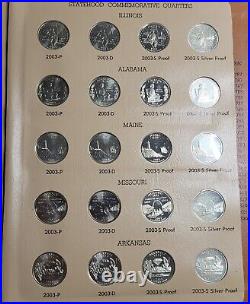 1999-2003 Complete Washington Statehood Quarter Set Including Silver Proofs